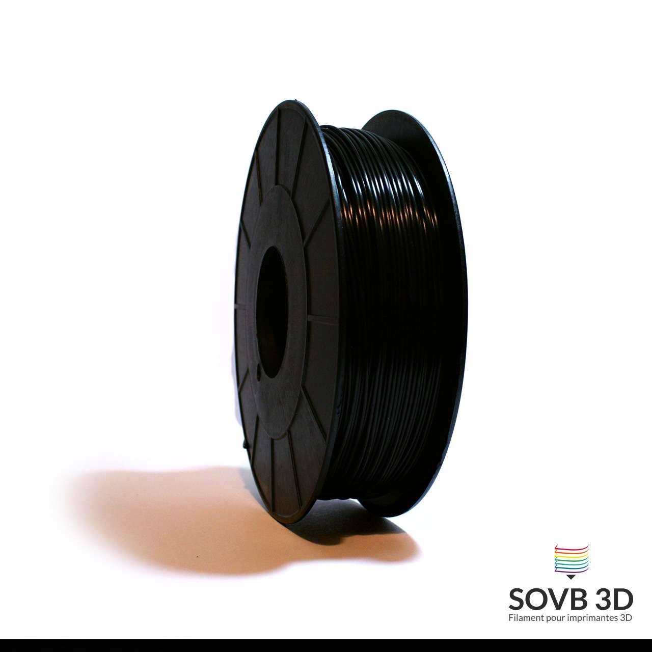 Bobine de fil PLA 1.75 mm biodégradable imprimante 3D Noir