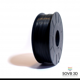 Imprimante3dfrance - Imprimante3DFrance - Fil PLA REPRAPPER 1,75mm noir  pour imprimante 3D