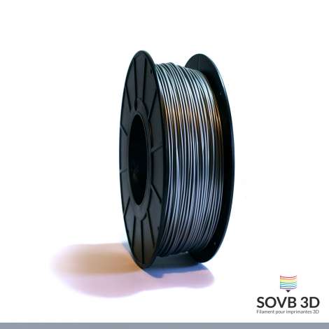 Achat filament PLA argent pour impression 3D - POLYMIX 3D