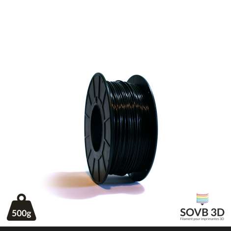 Filament ABS Noir Résistant pour Impression 3D