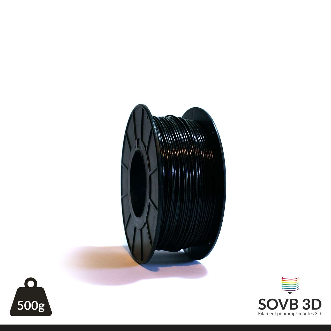 Filament PLA Noir Élégant pour Impression 3D