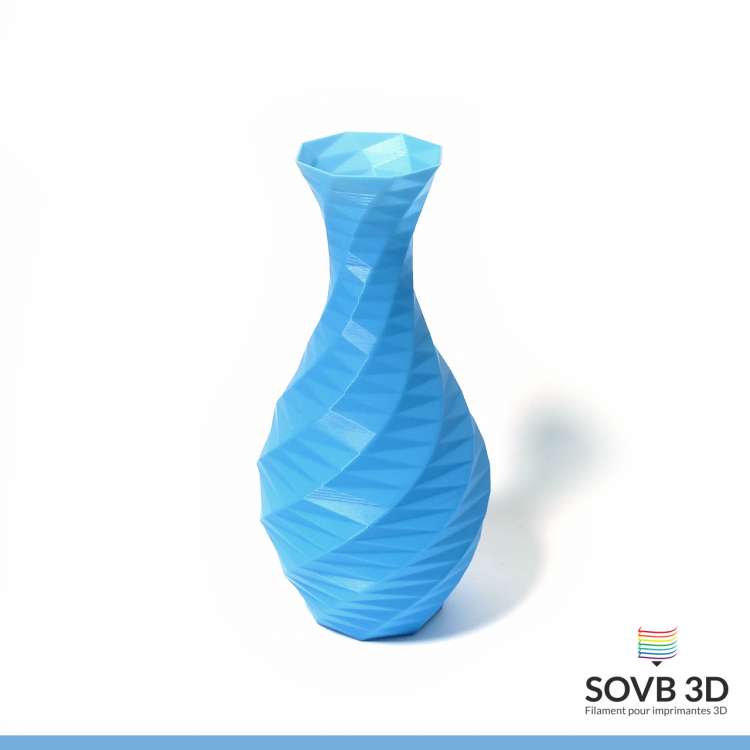 Bobine de fil PLA 1.75 mm biodégradable imprimante 3D Bleu